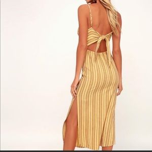 Amuse Society - dress with 2 side slits